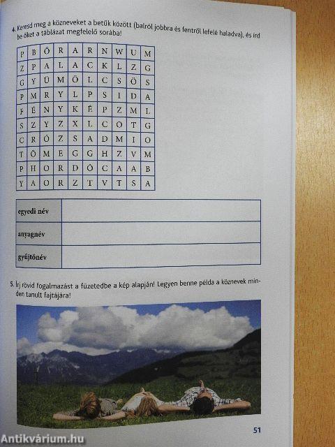 Magyar nyelv munkafüzet 6.