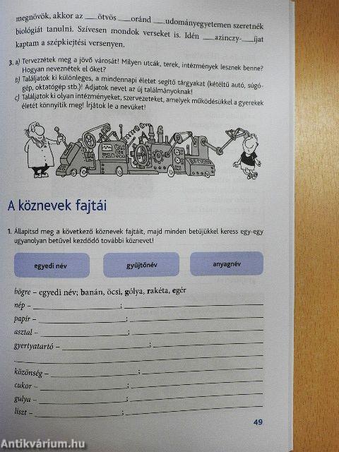 Magyar nyelv munkafüzet 6.