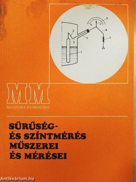 Sűrűség- és szintmérés műszerei és mérései