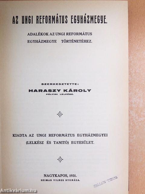 Az ungi református egyházmegye