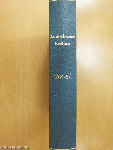 Az ének-zene tanítása 1986-1987/1-6.