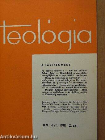 Teológia 1981/2.