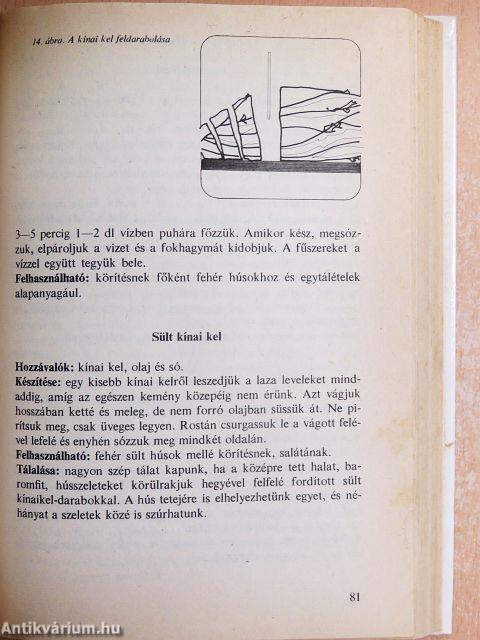 Különleges zöldségételek