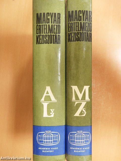 Magyar értelmező kéziszótár I-II.