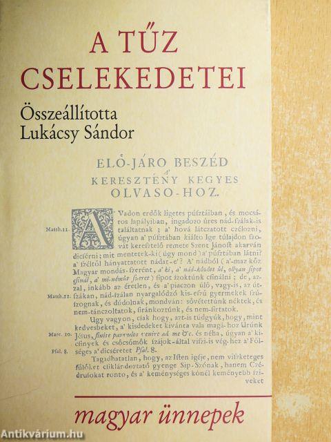 A tűz cselekedetei