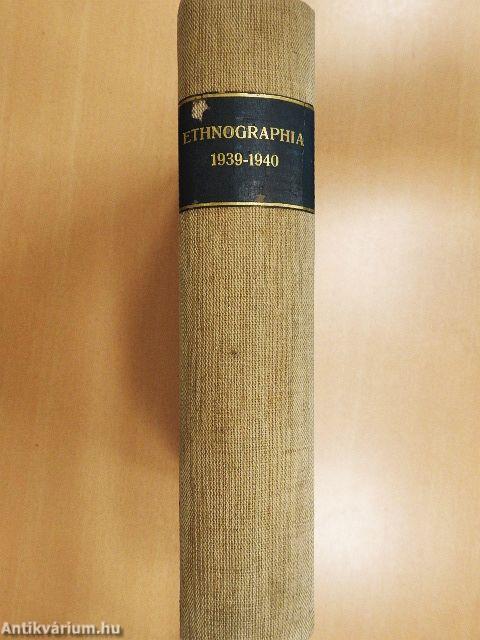 Ethnographia - Népélet 1939-1940/1-4.