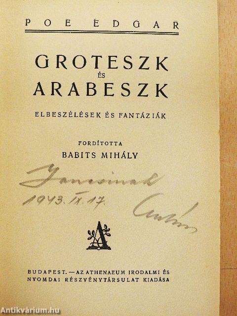 Groteszk és arabeszk