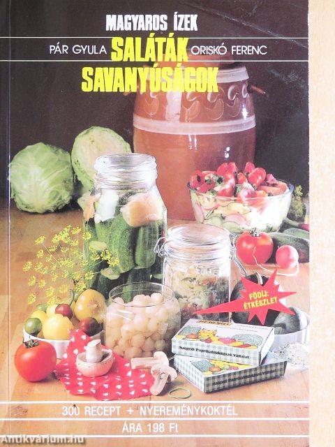 Saláták, savanyúságok