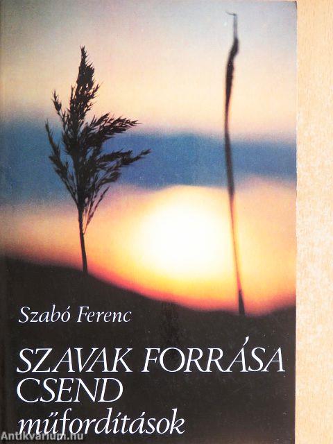 Szavak forrása csend