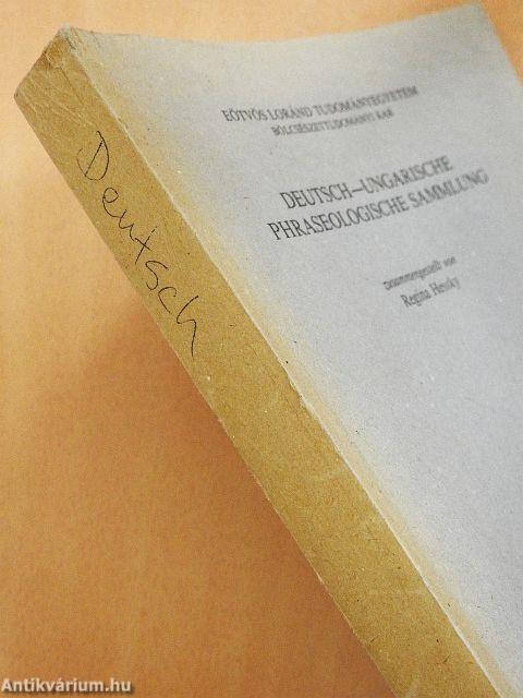 Deutsch-Ungarische phraseologische sammlung