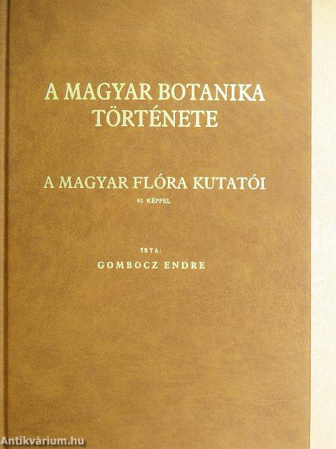 A magyar botanika története