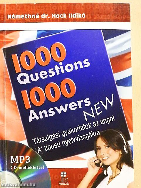 1000 Questions 1000 Answers - CD-vel