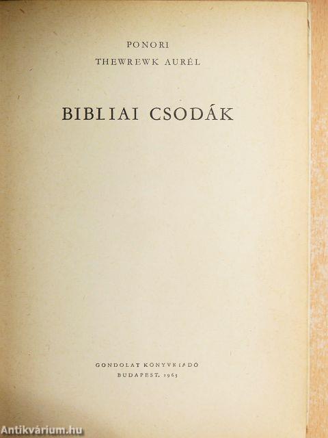 Bibliai csodák