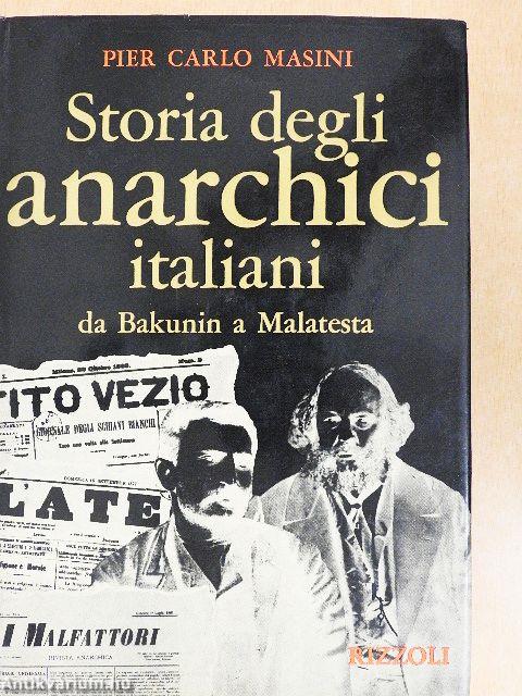 Storia degli anarchici italiani