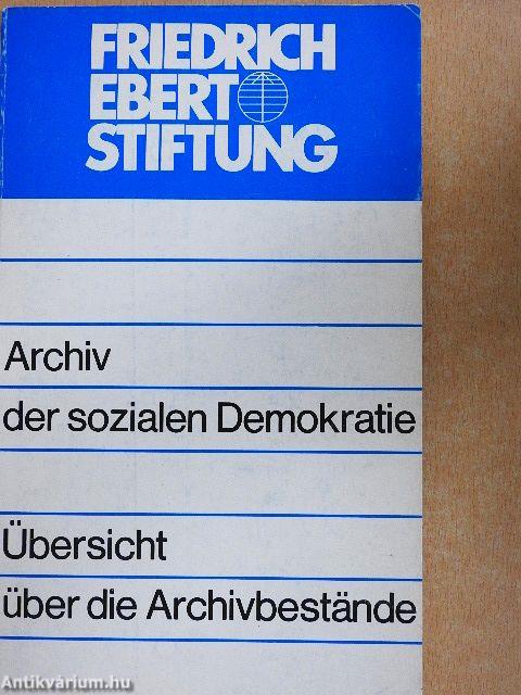 Archiv der sozialen Demokratie