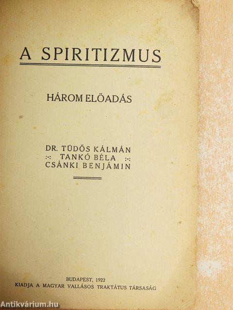 A spiritizmus