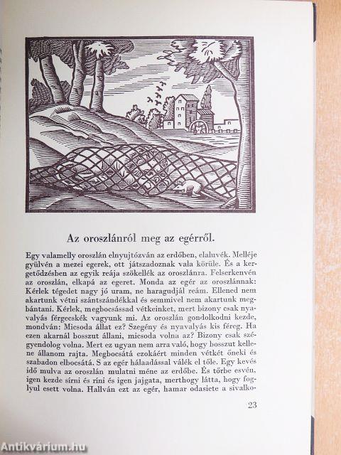 A bölcs Esopusnak és másoknak fabulái