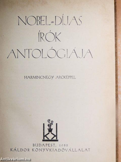 Nobel-díjas írók antológiája