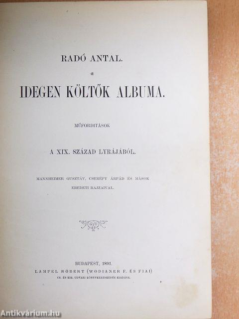 Idegen költők albuma