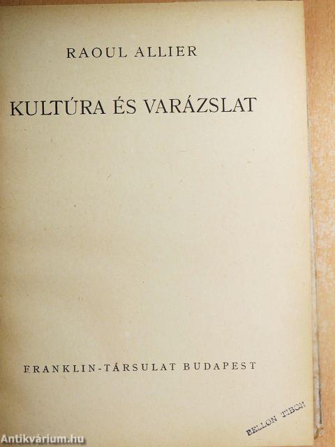 Kultúra és varázslat