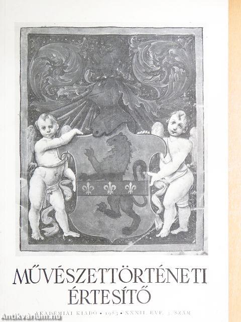 Művészettörténeti Értesítő 1983/3