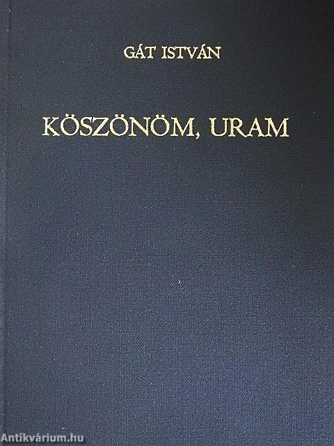 Köszönöm, Uram