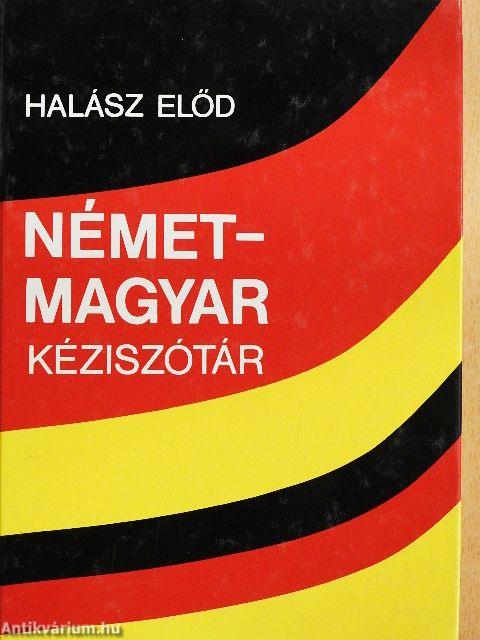 Német-magyar kéziszótár