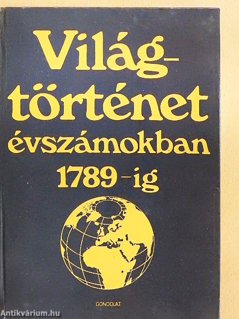 Világtörténet évszámokban 1-3.