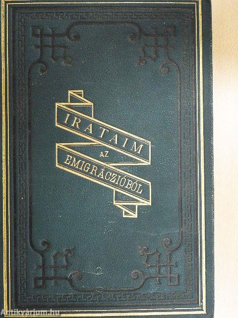 Irataim az emigráczióból I-III.