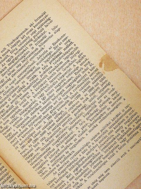 A szociográfiai alapismeretek vázlata