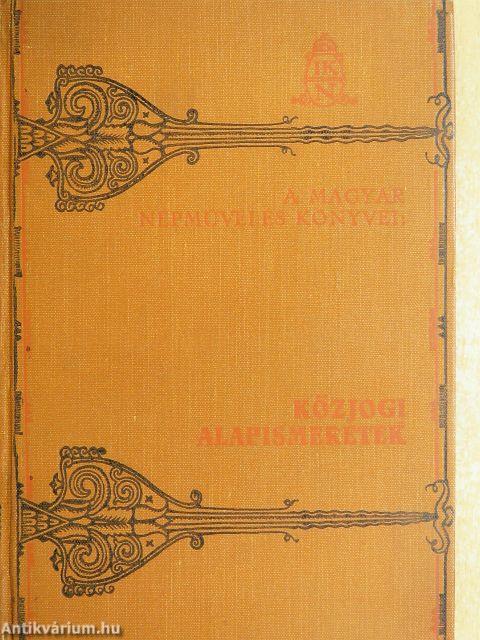 Közjogi alapismeretek