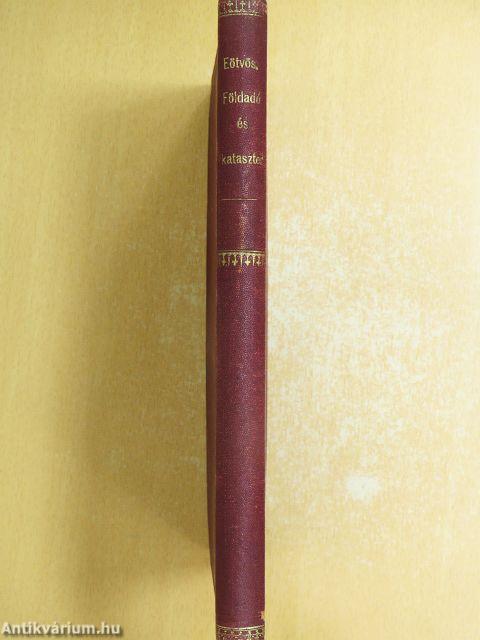 A földadó és a kataszter az 1875. VII. törvényczikk szerint