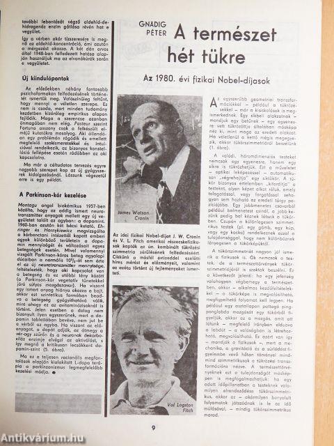 Természet Világa 1981. (nem teljes évfolyam)