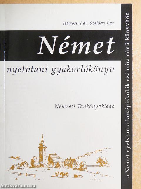 Német nyelvtani gyakorlókönyv