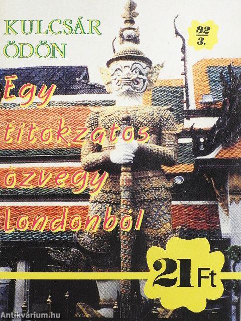 Egy titokzatos özvegy Londonból