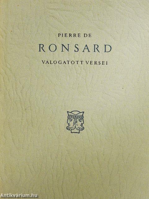 Pierre de Ronsard válogatott versei