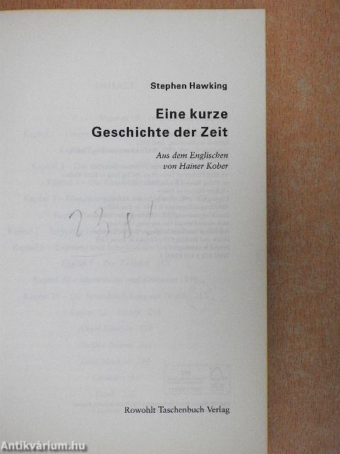Eine kurze Geschichte der Zeit