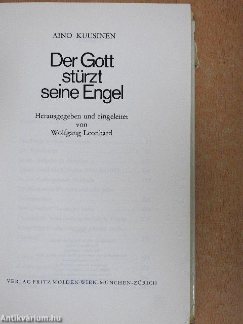 Der Gott stürzt seine Engel