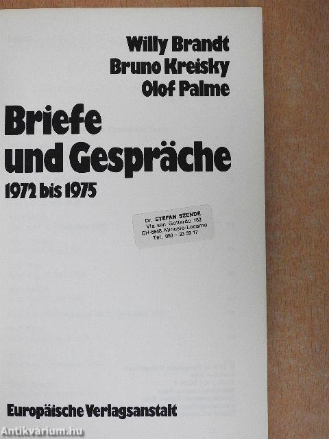 Briefe und Gespräche