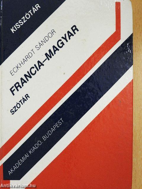 Francia-magyar szótár