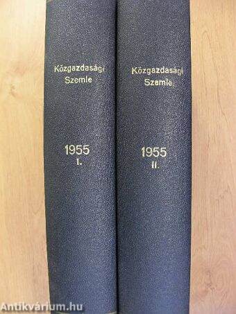 Közgazdasági Szemle 1955. január-december I-II.