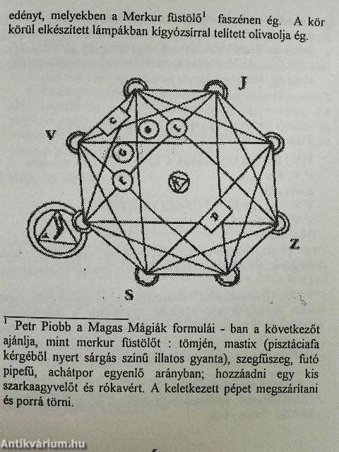 Rituálé a nagy szellem Taftartarat megidézésére, hogy láthatóan megjelenjen