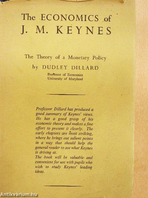 The Economics of John Maynard Keynes