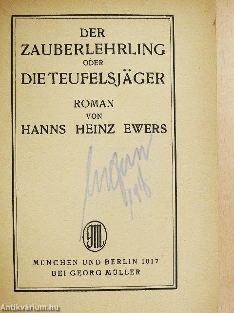 Der Zauberlehrling oder die Teufelsjäger