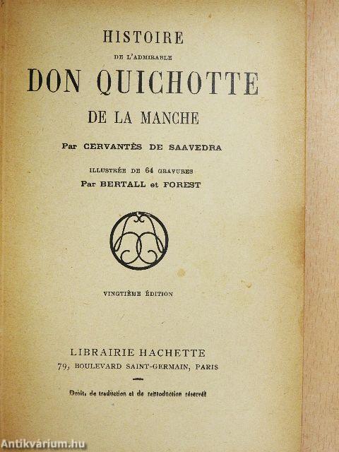 Histoire de l'admirable Don Quichotte de la Manche