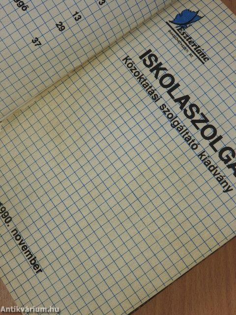 Iskolaszolga 1990. október-1991. július-augusztus/Januári különszám
