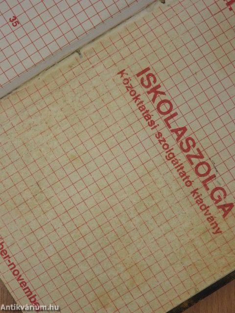 Iskolaszolga 1992. szeptember-1993. június