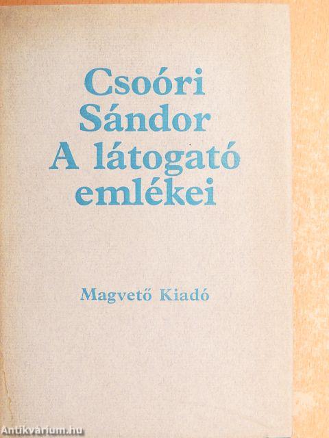 A látogató emlékei