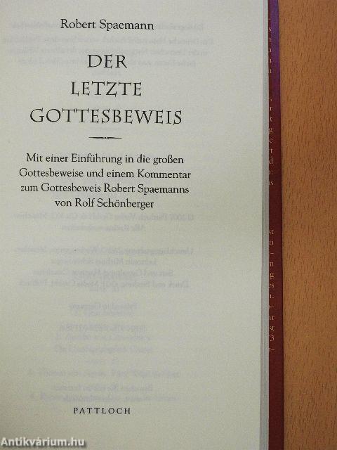 Der Letzte Gottesbeweis