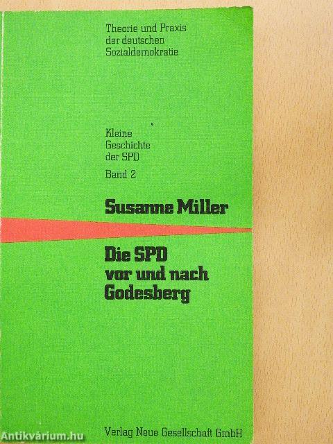 Die SPD vor und nach Godesberg